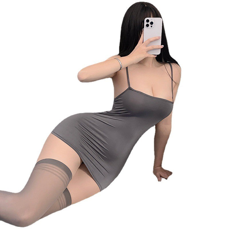 Sexy Lingerie Lace Seduction Hip Skirt