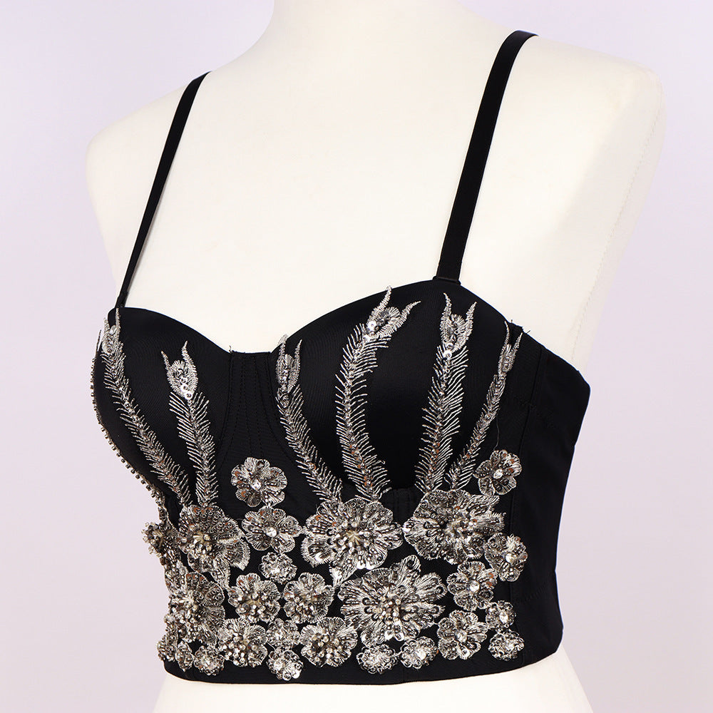 Wear Thin Lace Anti-glare Vest