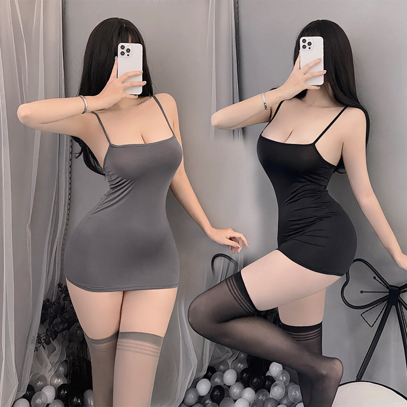 Sexy Lingerie Lace Seduction Hip Skirt