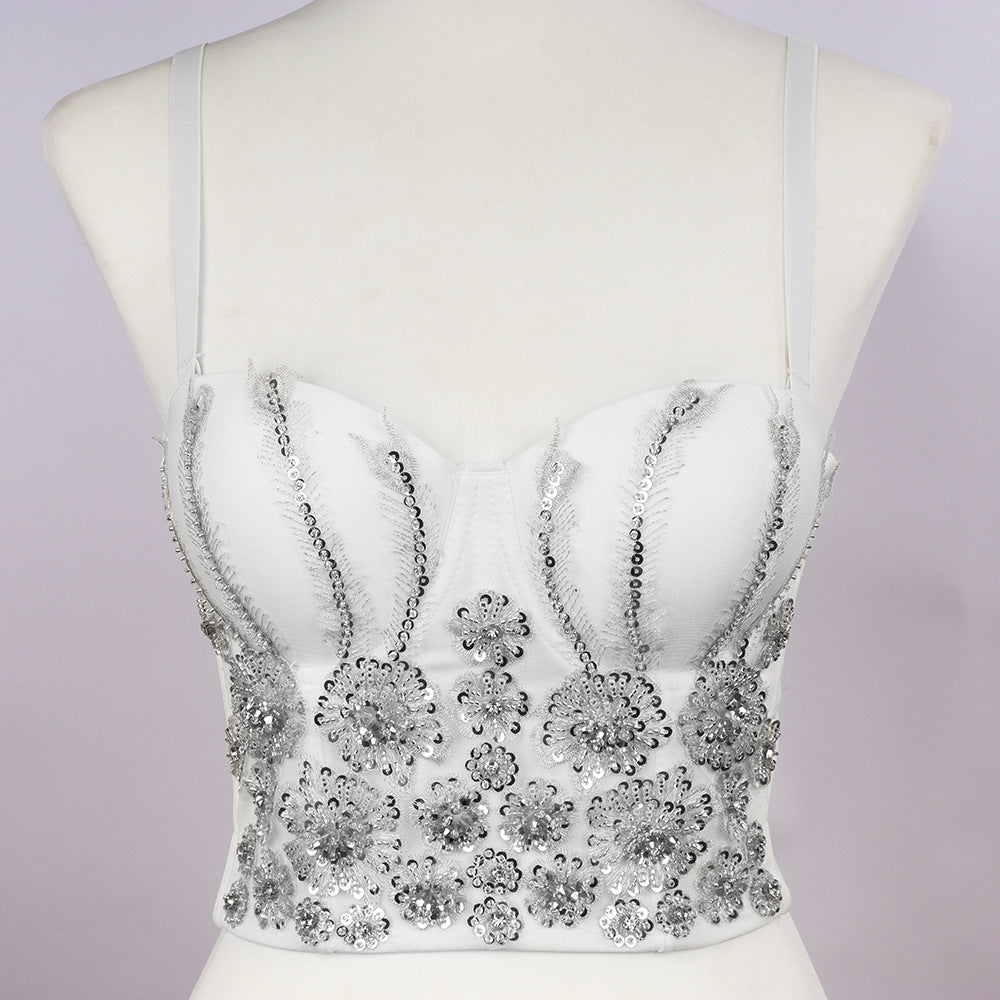Wear Thin Lace Anti-glare Vest