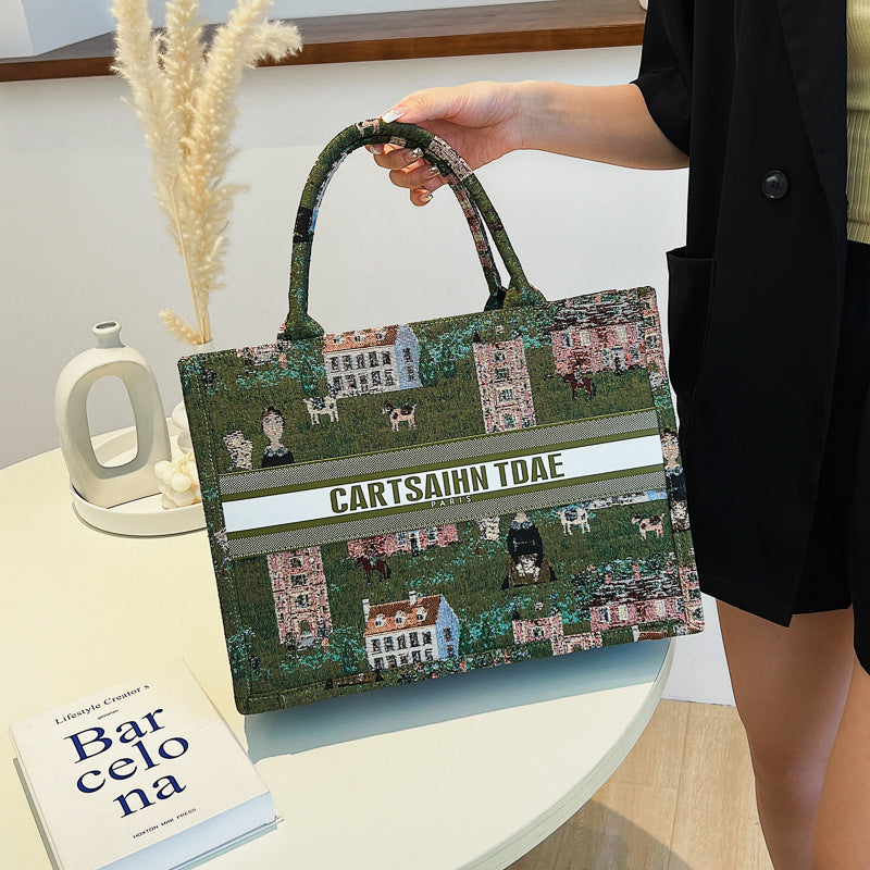 Fashion Personality Girl One-shoulder Tote Bag